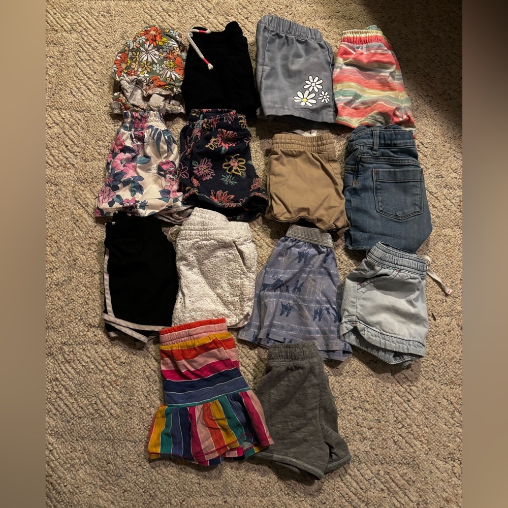 Lot of girls shorts